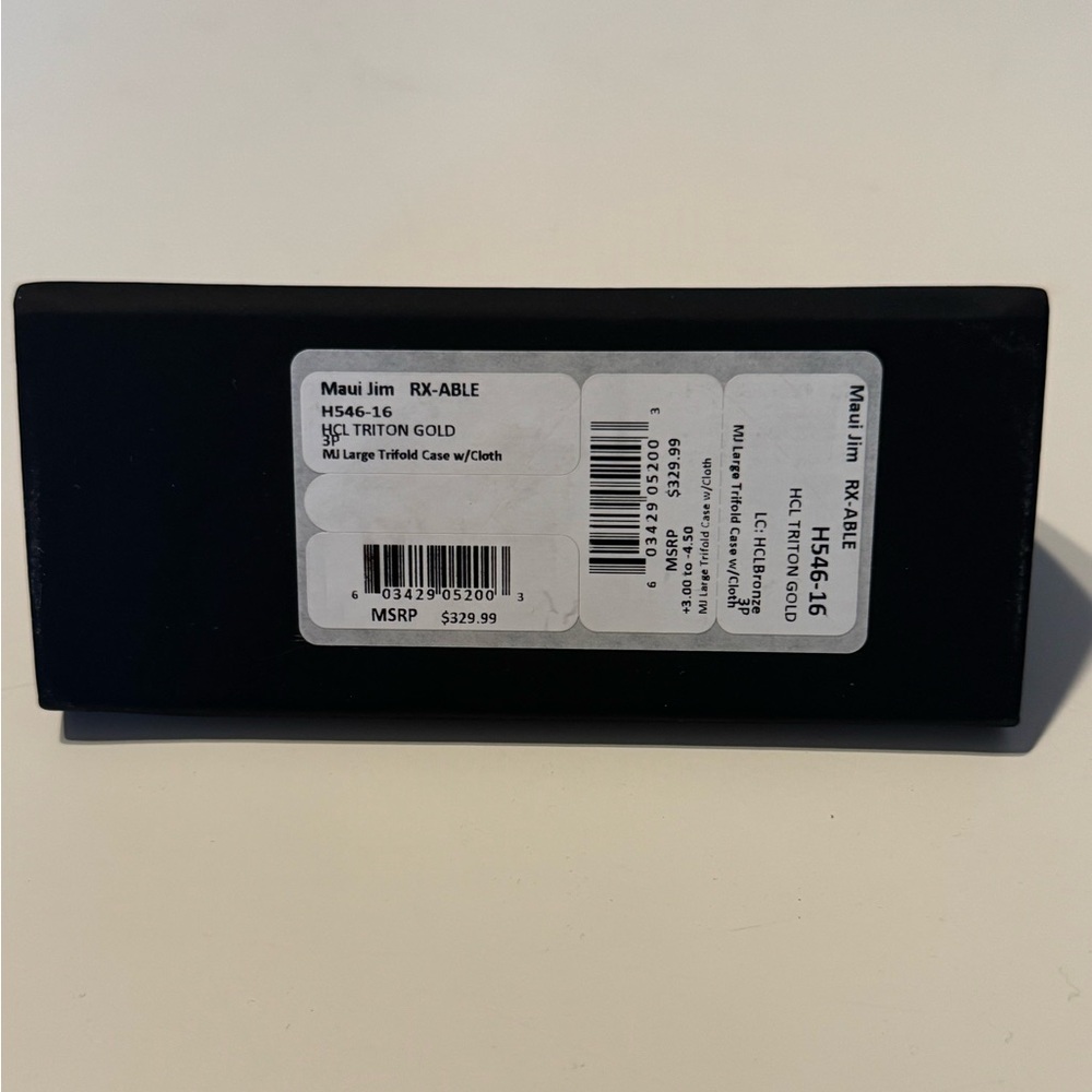 Maui Jim Sunglasses Empty Case With Cleaning Cloth - image 4